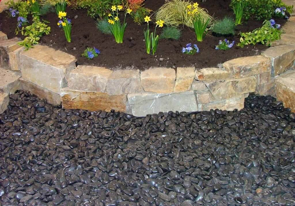Stone Decorative® Garden Highly Polished Black