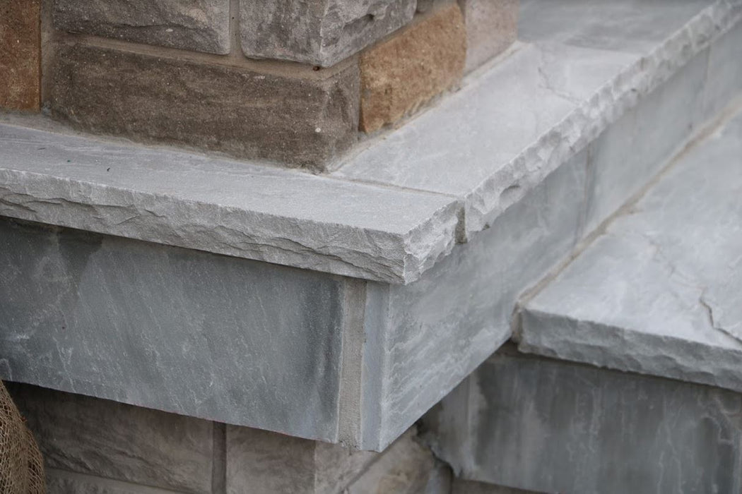 Banas Stones® Rockfaced Coping - Dove Grey