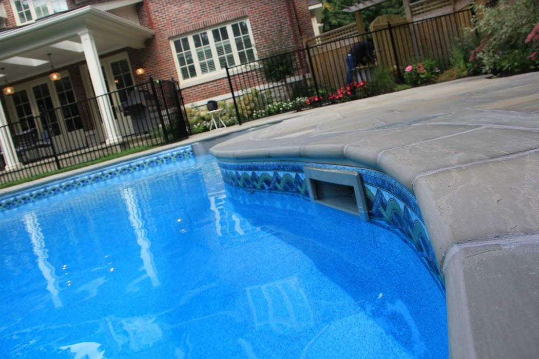 Banas Stones® Bullnose Rebated Coping - Slate Grey