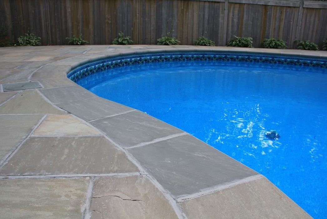 Banas Stones® Bullnose Rebated Coping - Slate Grey
