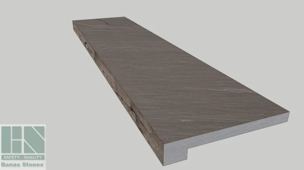 Banas Stones® Rebated Coping - Slate Grey