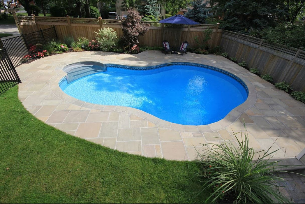Banas Stones® Bullnose Coping - Slate Grey