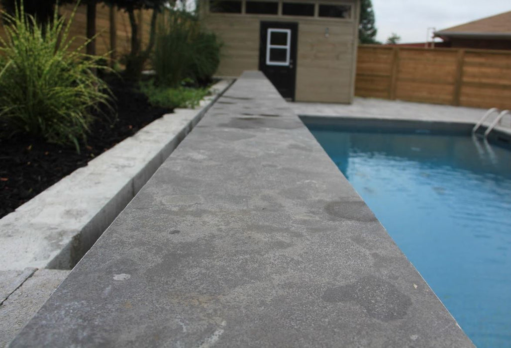 Banas Stones® Straight Edge Coping - Antique Black