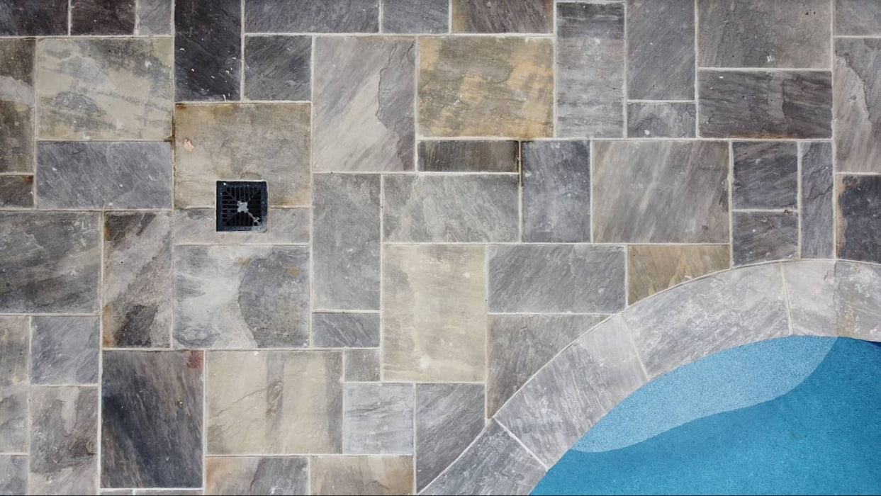 Banas Stones® Rockfaced Coping - Imperial Black