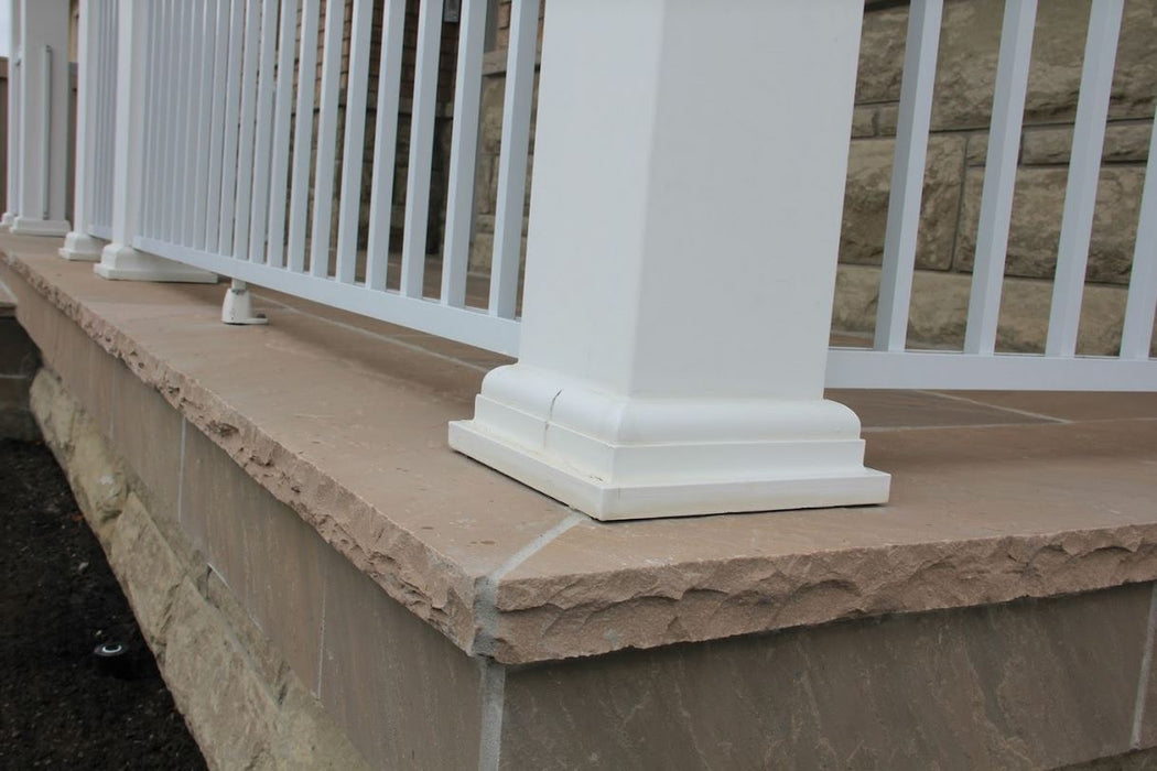 Banas Stones® Rockfaced Coping - Brown