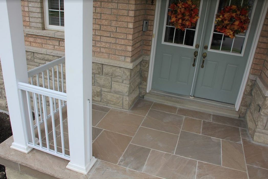 Banas Stones® Rockfaced Coping - Brown