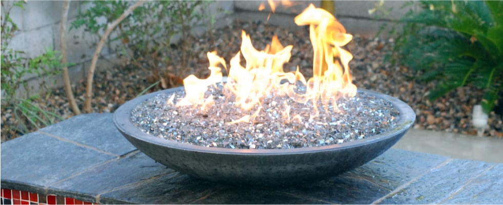 Stone Decorative® Reflective Crushed Glass White
