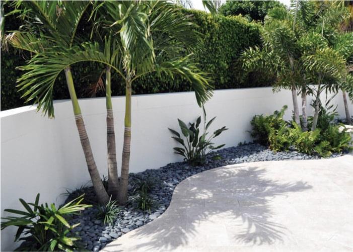 Stone Decorative® Semi-Polished Slate-Black Pebbles
