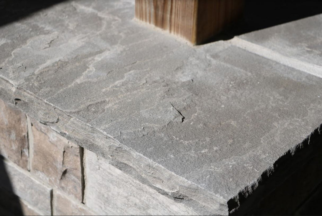 Banas Stones® Rockfaced Coping - Imperial Black