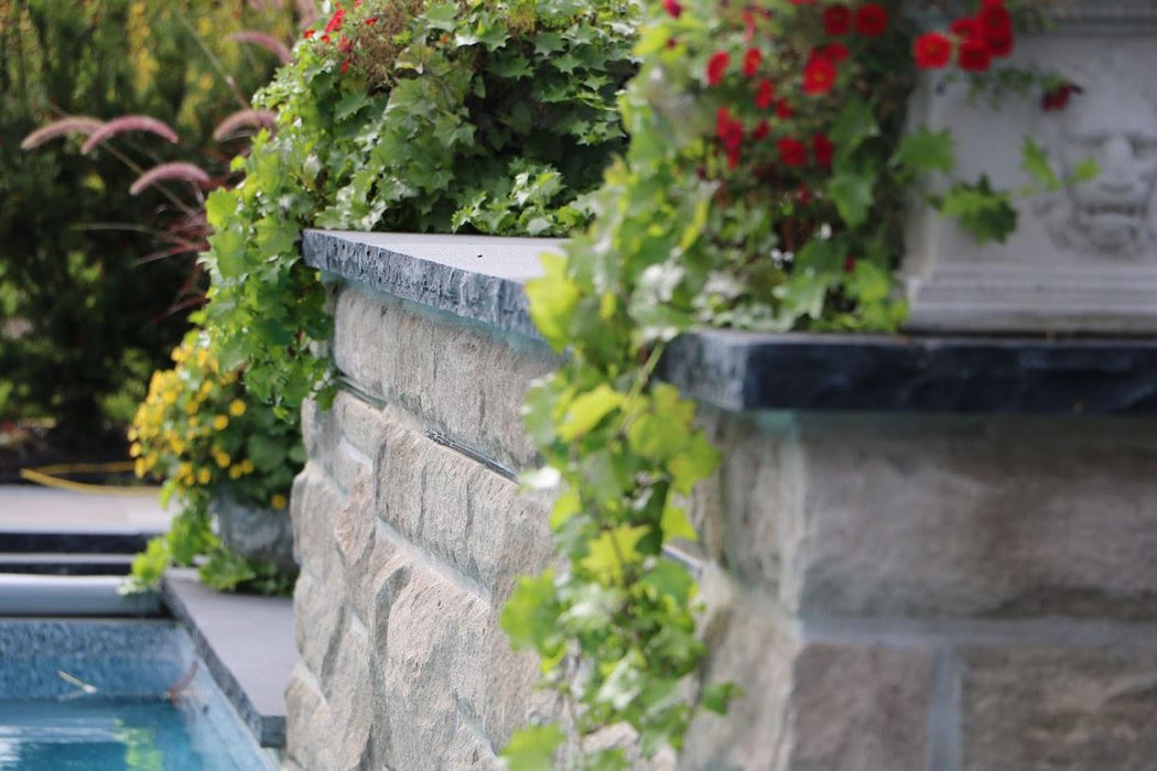 Banas Stones® Rockfaced Coping - Kota Black