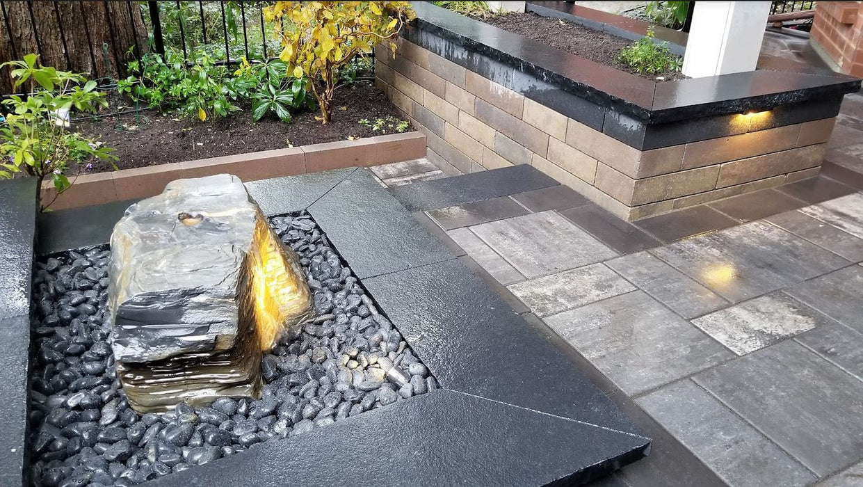 Banas Stones® Rockfaced Coping - Kota Black
