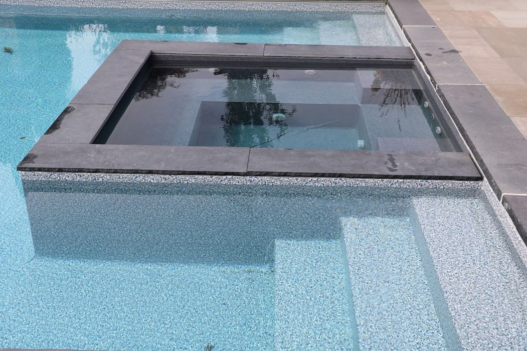 Banas Stones® Straight Edge Coping - Kota Black