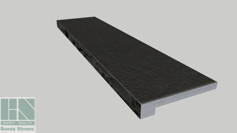 Banas Stones® Rebated Coping - Kota Black