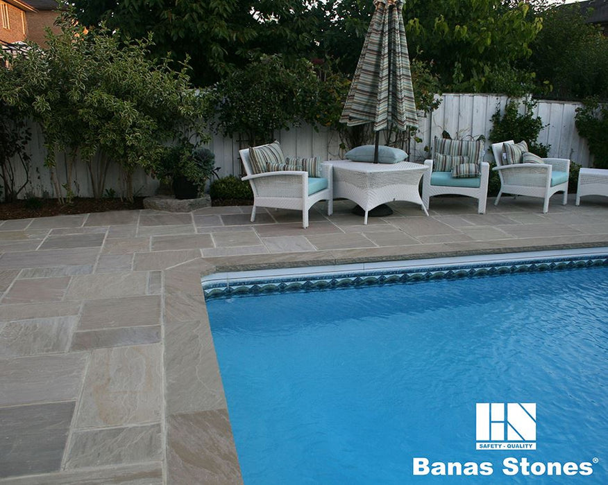 Banas Stones® Rockfaced Coping - Lavender