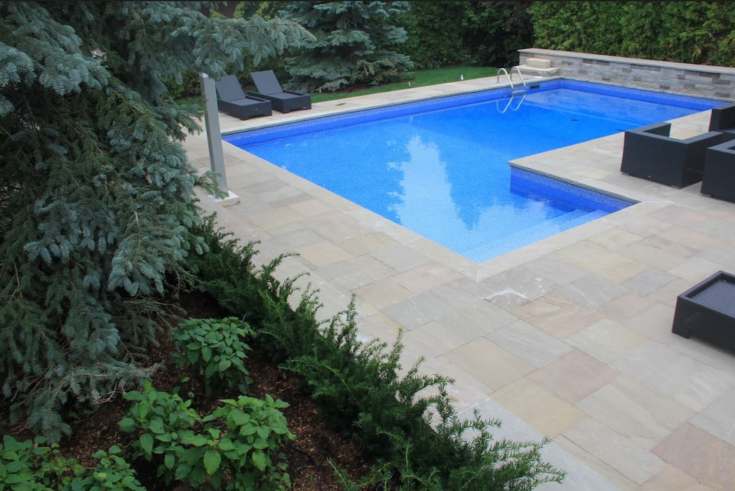 Banas Stones® Rockfaced Coping - Lavender