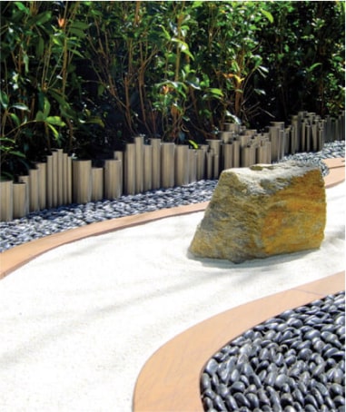 Stone Decorative® Garden Polished Black