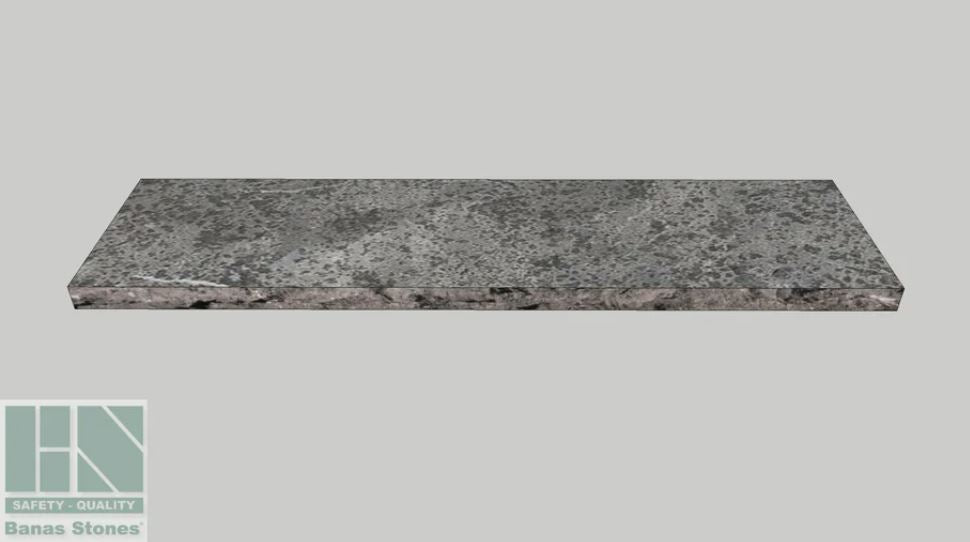 Banas Stones® Rockfaced Coping - Silver Grey