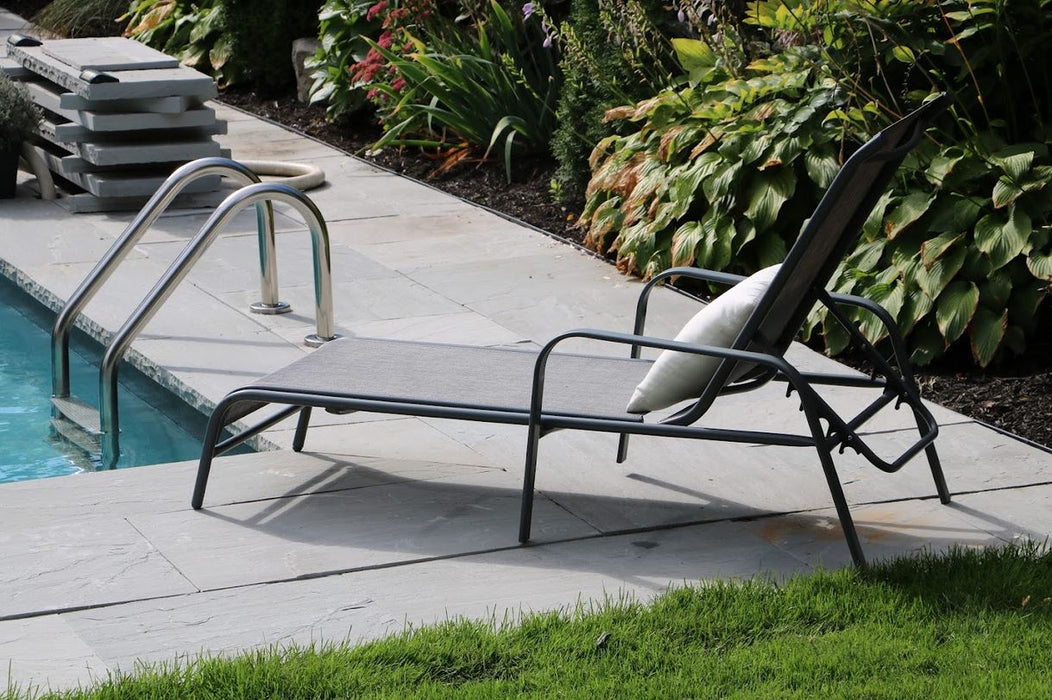 Banas Stones® Rockfaced Coping - Slate Grey