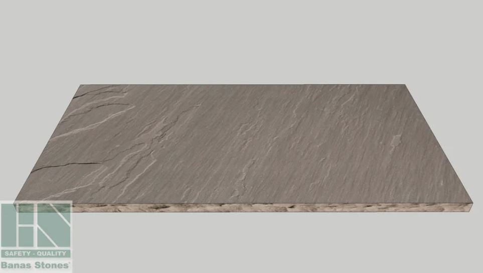 Banas Stones® Jumbo Slab - Slate Grey