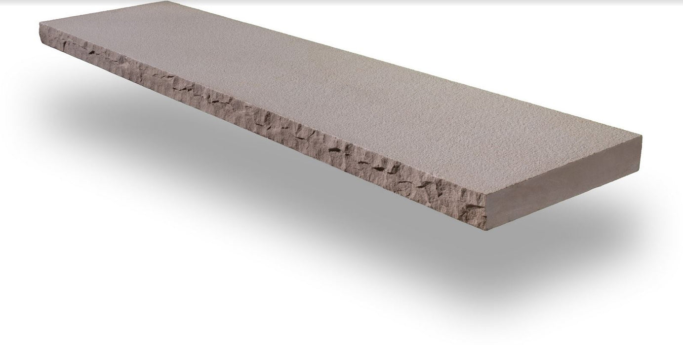 Banas Stones® Rockfaced Coping - Venetian Crema
