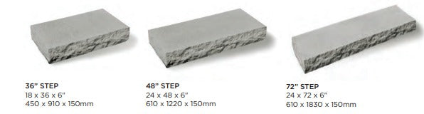 Unilock® Ledgestone Steps