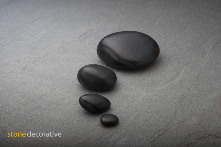 Stone Decorative® Highly-Polished Slate-Black