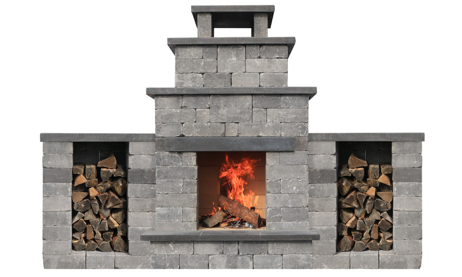 Best Way Stone® Antico Fireplace