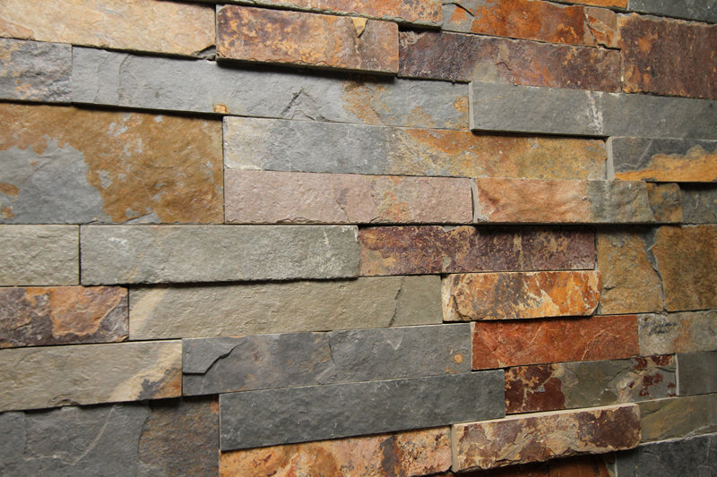 StoneRox® Rustic Multi-Colour Natural Stone Veneer