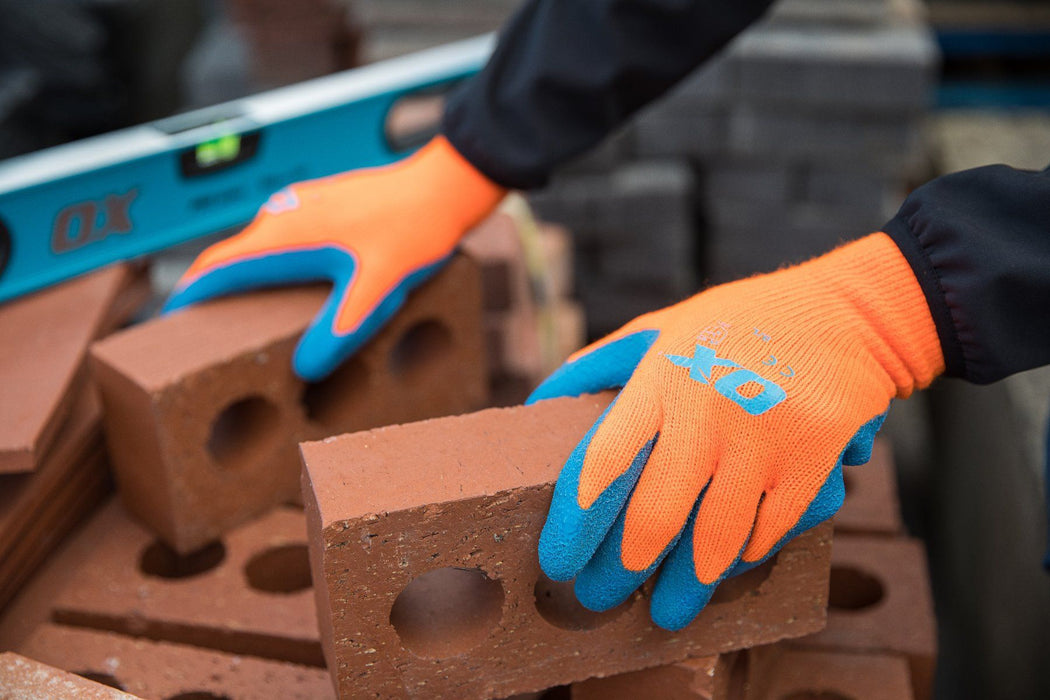 Ox® Thermal Latex Grip Gloves