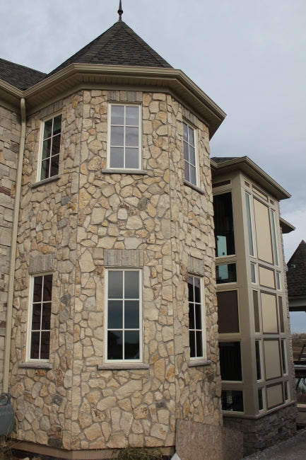 Rustic Rubble Stone Masonal Stone® Rustic Rubble - Elora Gold - Cohen and Cohen Natural Stone