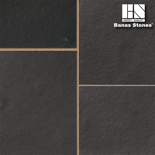 Banas Stones® Bullnose Coping - Kota Black