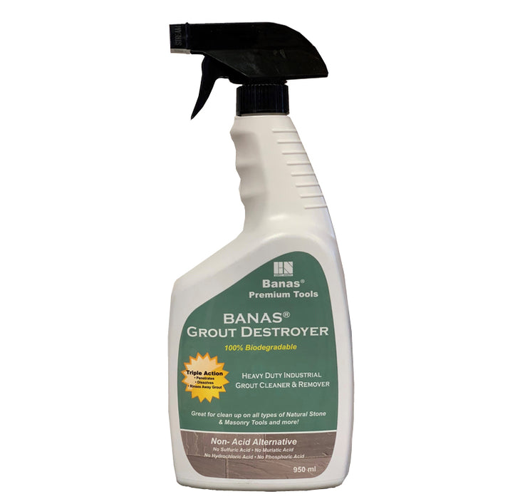 Banas Stones® Grout Destroyer