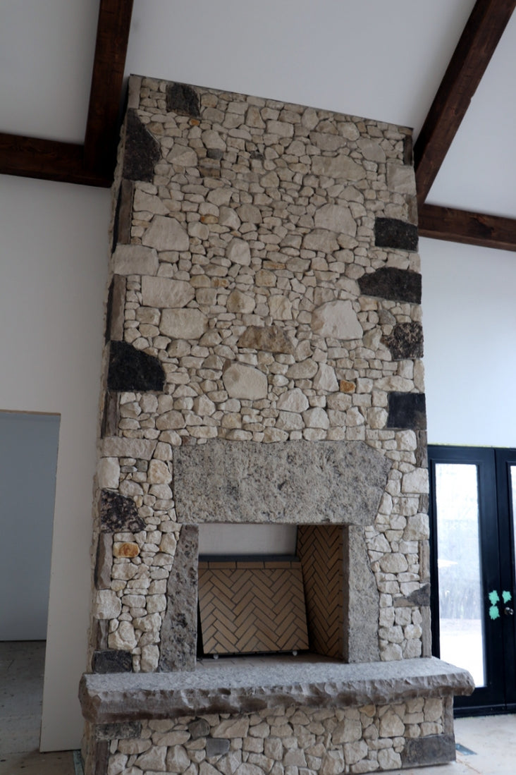 Rustic Rubble Stone Masonal Stone® Rustic Rubble - Elora Gold - Cohen and Cohen Natural Stone