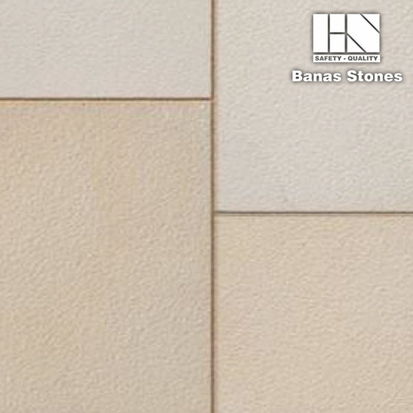 Banas Stones® Square Cut Flagstone - Venetian Crema