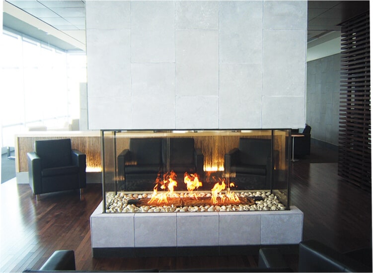 Stone Decorative® Highly Polished Off-White Fire Stones