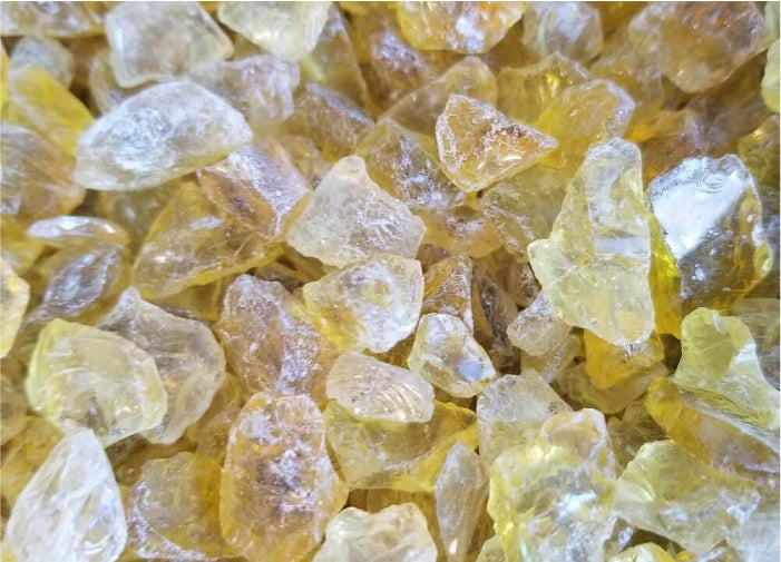 Stone Decorative® Crushed Glass Yellow
