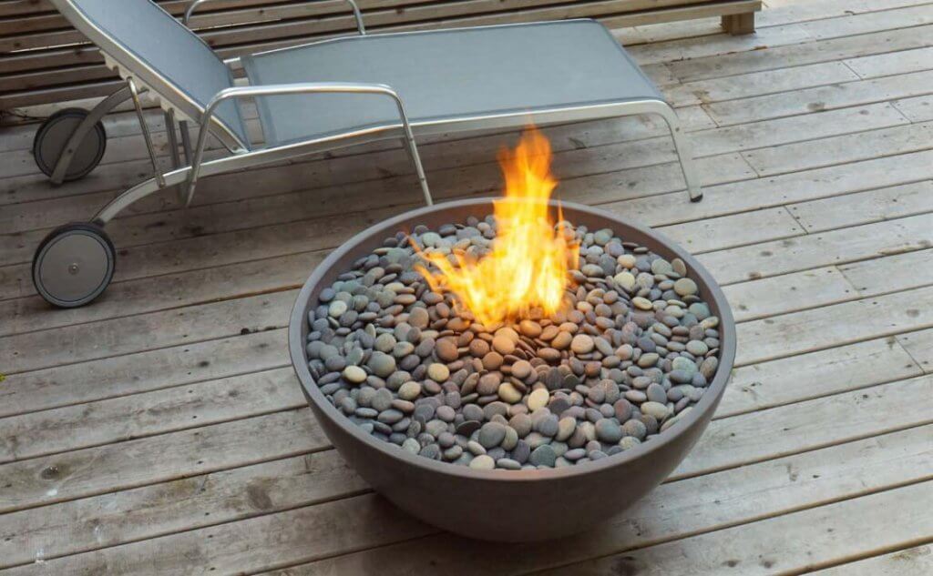 Stone Decorative® Slate-Black Fire Stones